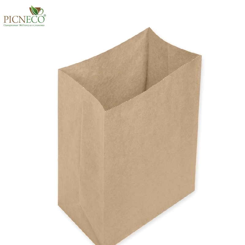 товар Крафт пакет с прямоугольным дном, 180*120*290 мм, 50 г/м KPD118